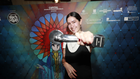 Ganadora de una estatuilla Santa Lucía, entregada en la jornada de premiación y clausura de Bogoshorts