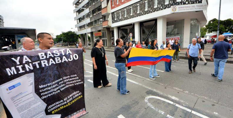 Huelga en Ministerio de Trabajo por incumplimientos salariales